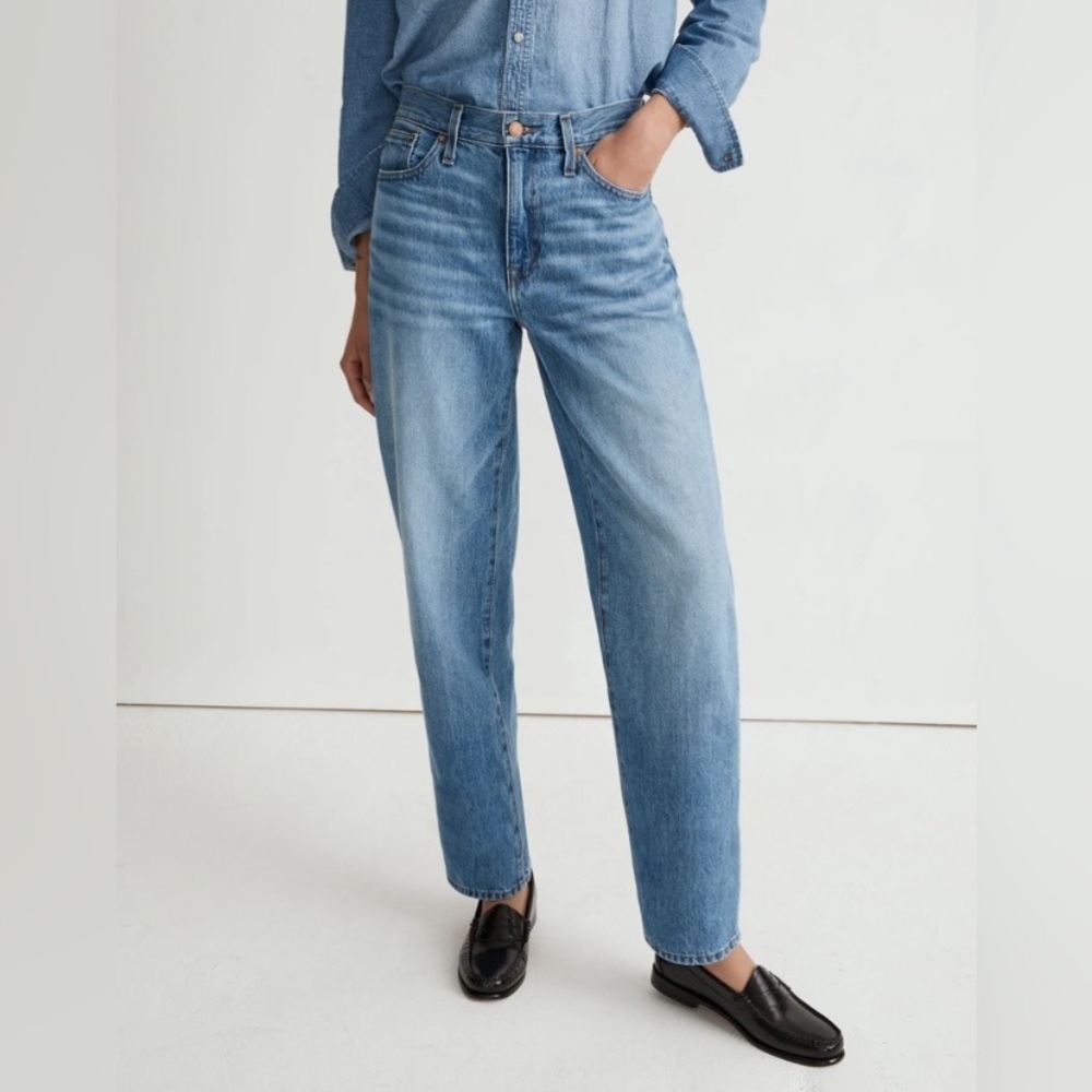 Madewell The Slouchy boy Jean plus size 33 denim Jean NWT
